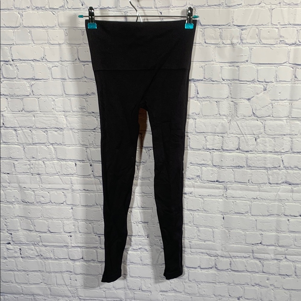Spanx Womens Legging Black Size S Activewear Shaping Loungwear Athleisure